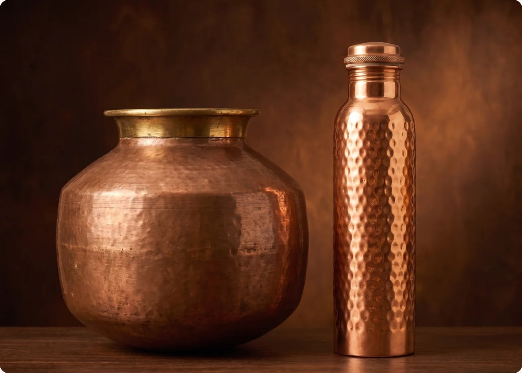 Copper has been used for water storage for centuries.