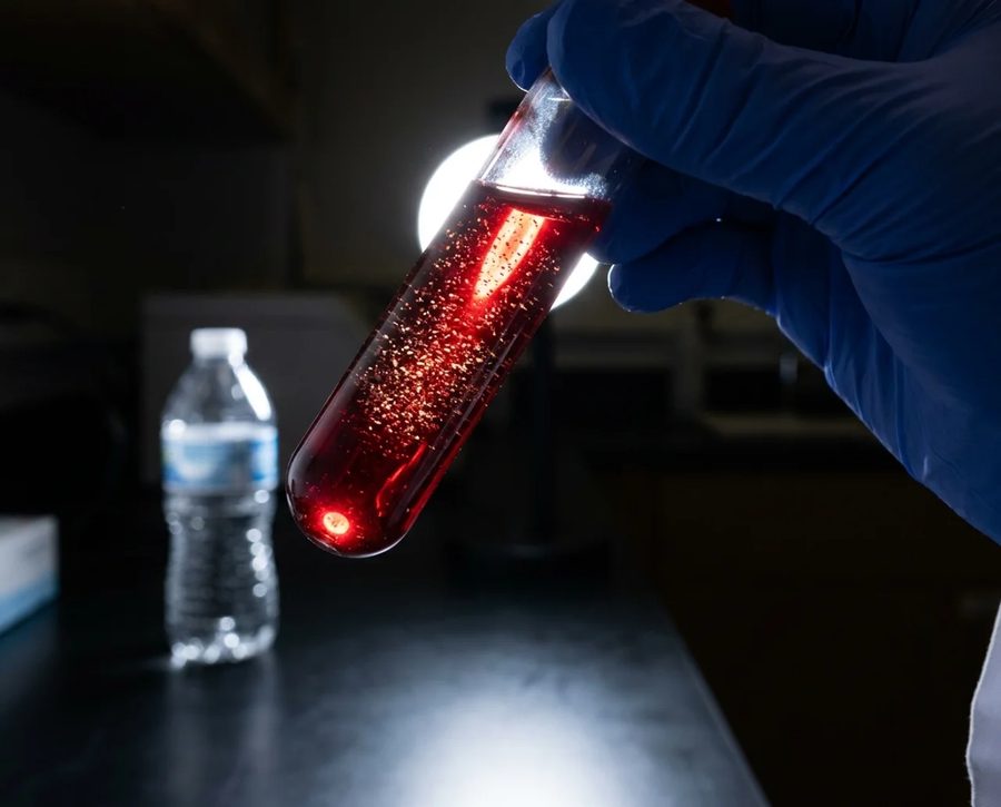 Plastic has already been found in human blood.