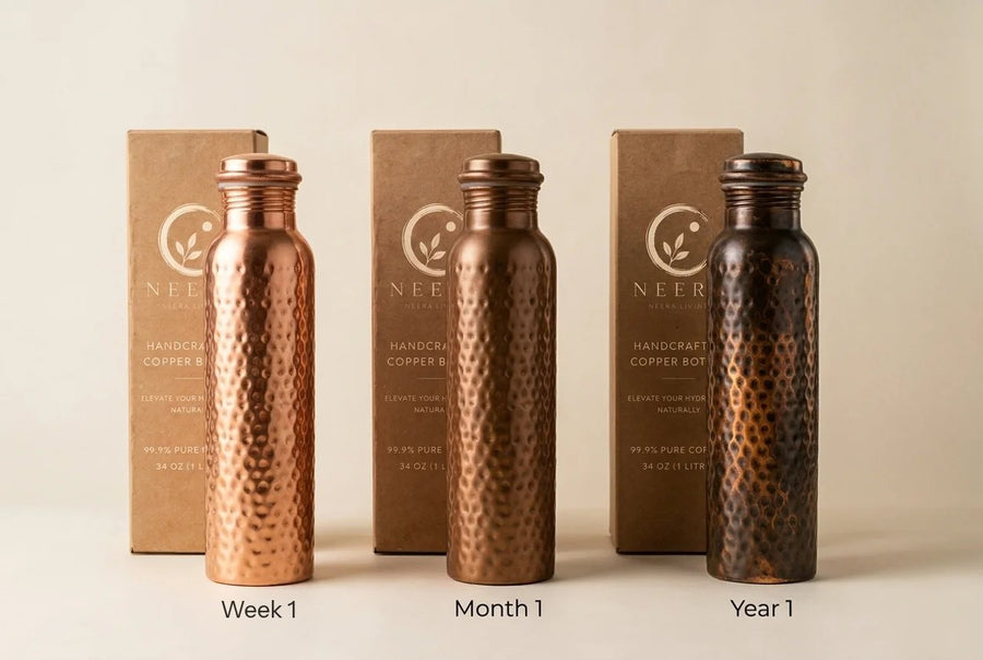 Why Is My Copper Bottle Turning Black or Green Inside?