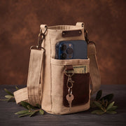 Neera Canvas Travel Sleeve for Copper Water Bottle